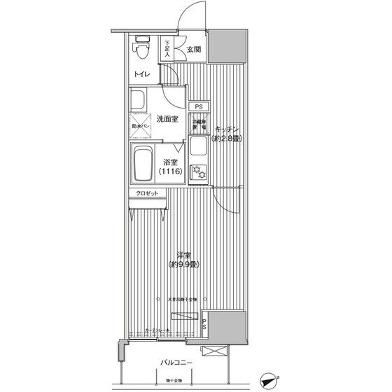 東京都豊島区東池袋２ 池袋駅 1K マンション 賃貸物件詳細