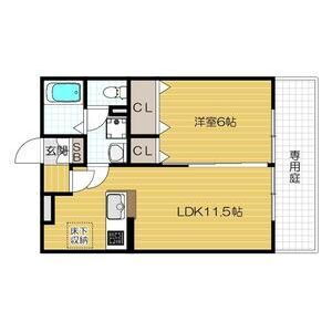 大阪府枚方市北楠葉町 樟葉駅 1LDK アパート 賃貸物件詳細