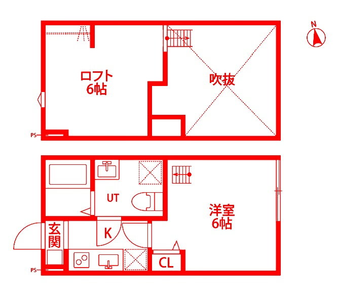 神奈川県横浜市西区東久保町 保土ケ谷駅 1K アパート 賃貸物件詳細