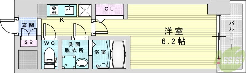 大阪府大阪市東淀川区東中島４ 新大阪駅 1K マンション 賃貸物件詳細