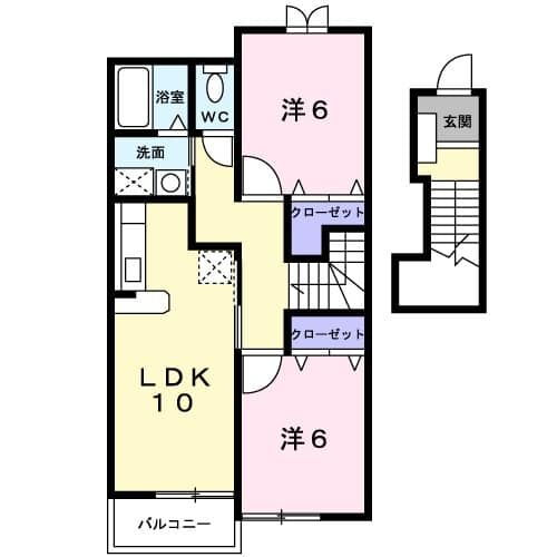 京都府綾部市高津町両岡谷 高津駅 2LDK アパート 賃貸物件詳細