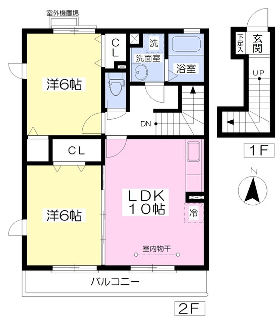 神奈川県横浜市瀬谷区橋戸３ 瀬谷駅 2LDK アパート 賃貸物件詳細