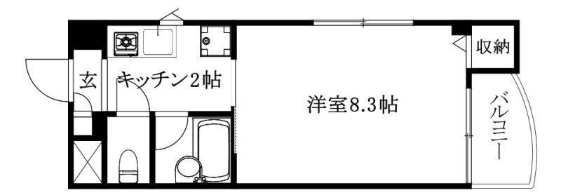 愛媛県松山市平和通６ 本町四丁目駅 1K マンション 賃貸物件詳細