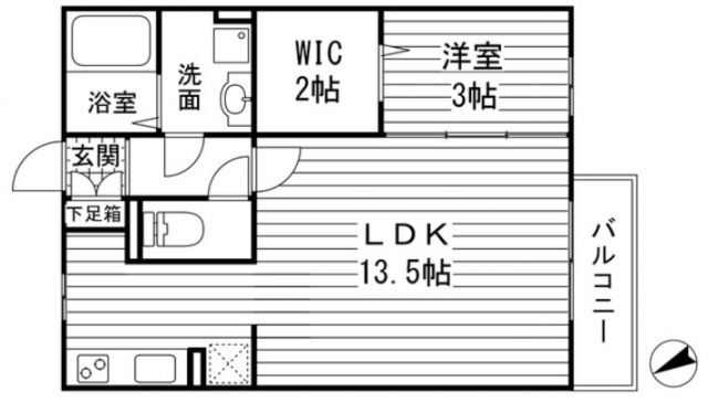 リビングタウン網干Ａ 2階 1LDK 賃貸物件詳細