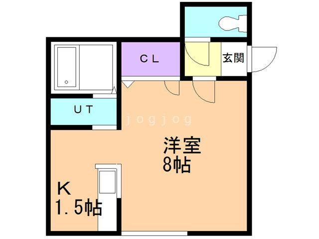 北海道札幌市北区新琴似六条１ 麻生駅 1K マンション 賃貸物件詳細