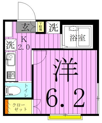 東京都足立区島根３ 西新井駅 1K アパート 賃貸物件詳細