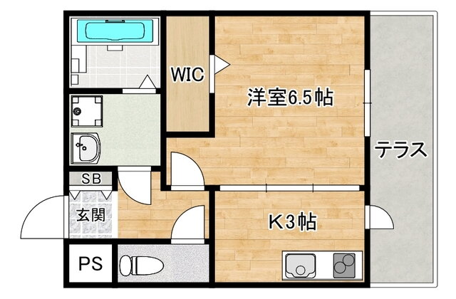 大阪府大阪市阿倍野区松虫通３ 天下茶屋駅 1K アパート 賃貸物件詳細