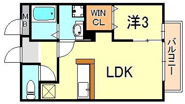 兵庫県明石市松江 林崎松江海岸駅 1LDK アパート 賃貸物件詳細