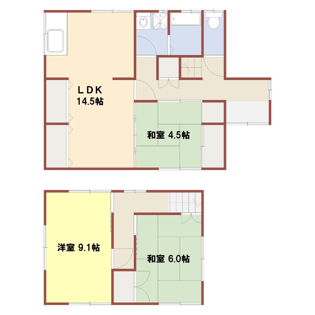 兵庫県加古川市神野町石守 日岡駅 3LDK 一戸建て 賃貸物件詳細