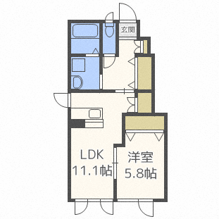 北海道札幌市中央区南七条西１２ 西１１丁目駅 1LDK アパート 賃貸物件詳細