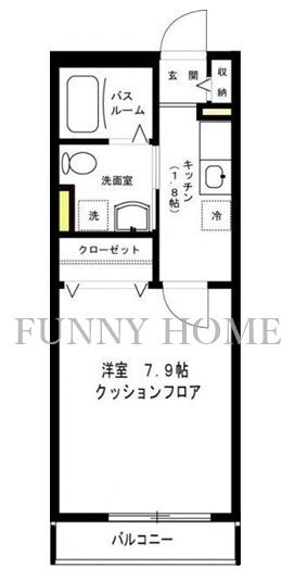 東京都世田谷区駒沢４ 駒沢大学駅 1K アパート 賃貸物件詳細