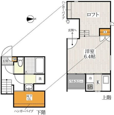 埼玉県さいたま市見沼区大和田町２ 大和田駅 1K アパート 賃貸物件詳細