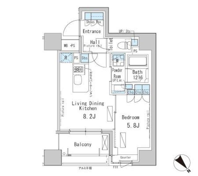 東京都中央区新川１ 茅場町駅 1LDK マンション 賃貸物件詳細