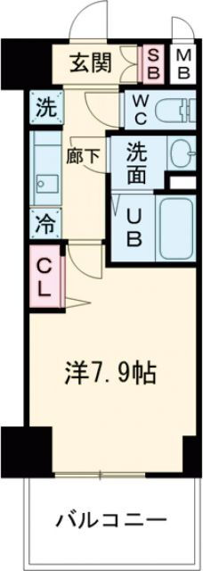 兵庫県神戸市兵庫区西多聞通２ 高速神戸駅 1K マンション 賃貸物件詳細