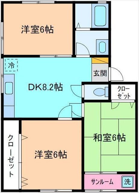石川県金沢市駅西新町２ 3DK アパート 賃貸物件詳細