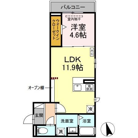 愛知県名古屋市東区大幸４ 砂田橋駅 1LDK アパート 賃貸物件詳細