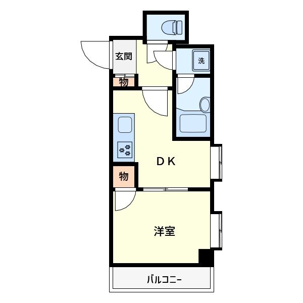 ライオンズマンション浦和県庁前 8階 1DK 賃貸物件詳細
