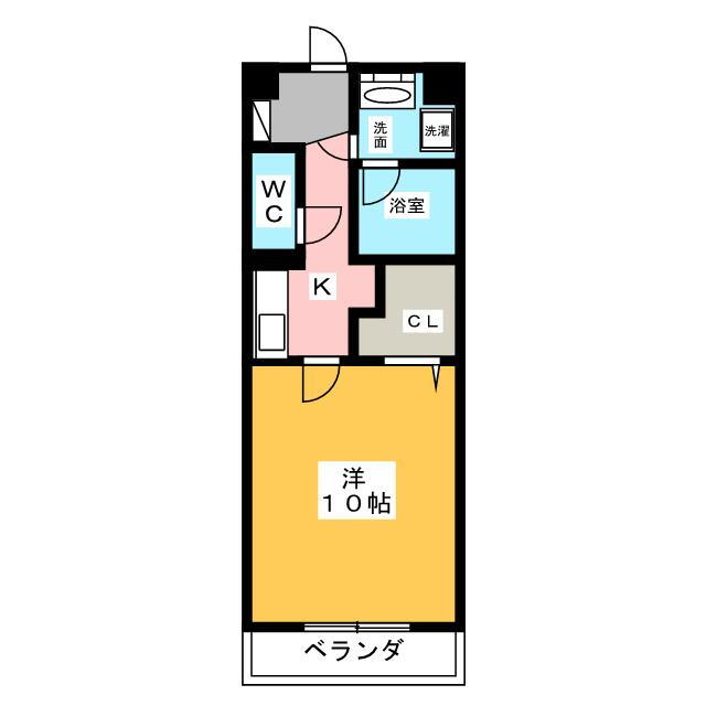 愛知県名古屋市中区松原２ 東別院駅 1K マンション 賃貸物件詳細