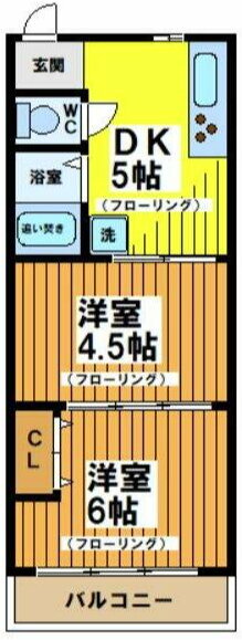 東京都世田谷区羽根木２ 東松原駅 2DK マンション 賃貸物件詳細