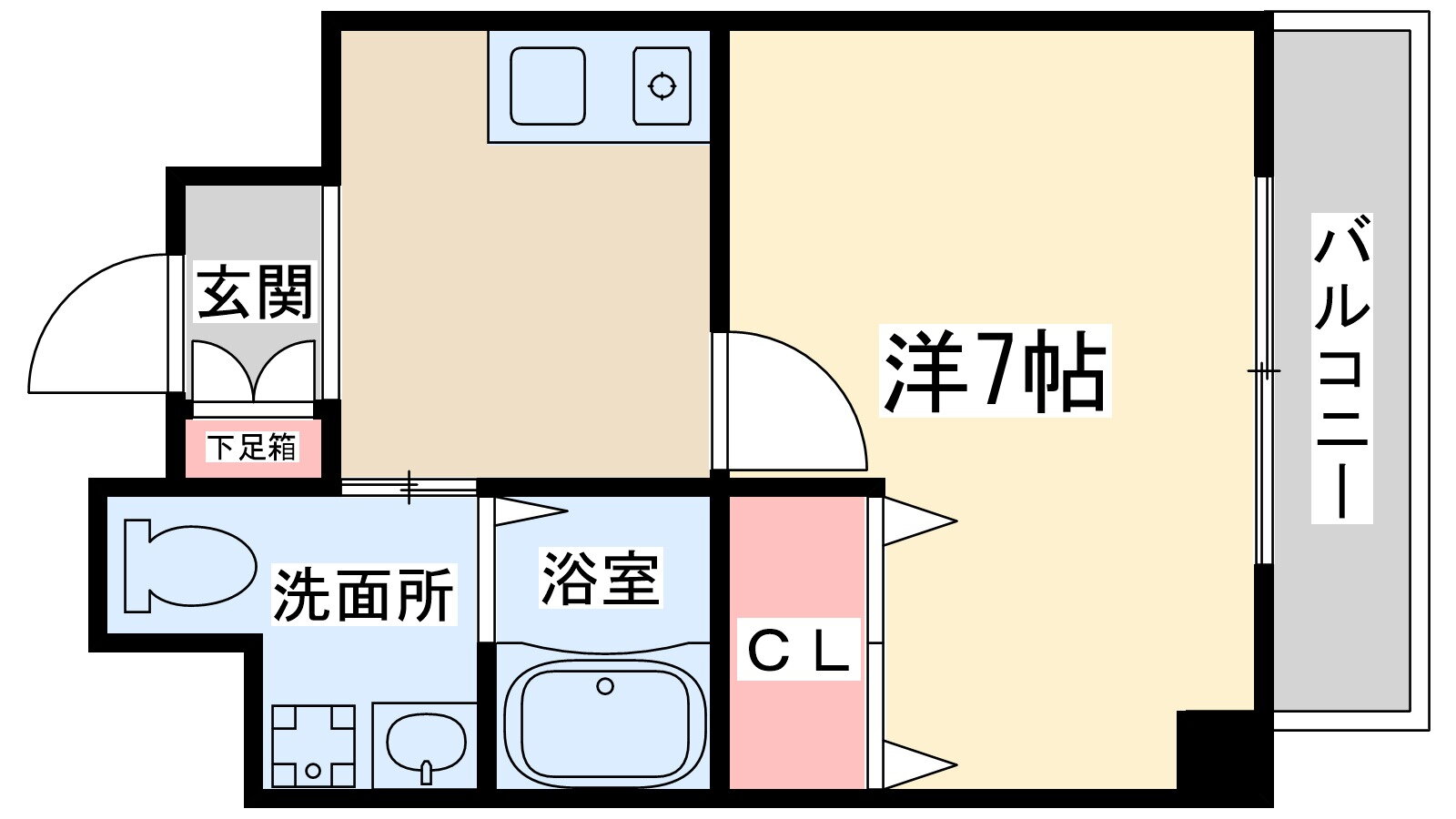 大阪府大阪市北区松ケ枝町 南森町駅 1K マンション 賃貸物件詳細