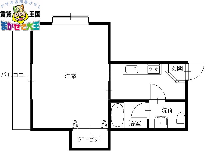 長崎県長崎市御船蔵町 スタジアムシティサウス駅 1K マンション 賃貸物件詳細