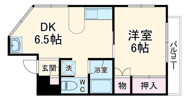第２夏見苑ハイツ 2階 1DK 賃貸物件詳細