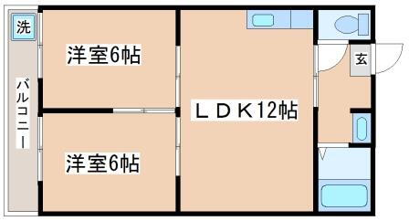 兵庫県神戸市垂水区星が丘１ 山陽垂水駅 2LDK アパート 賃貸物件詳細