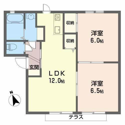 大阪府泉大津市末広町１ 北助松駅 2LDK アパート 賃貸物件詳細