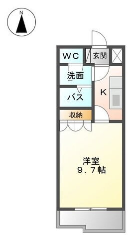 大分県大分市明磧町１ 南大分駅 1K アパート 賃貸物件詳細