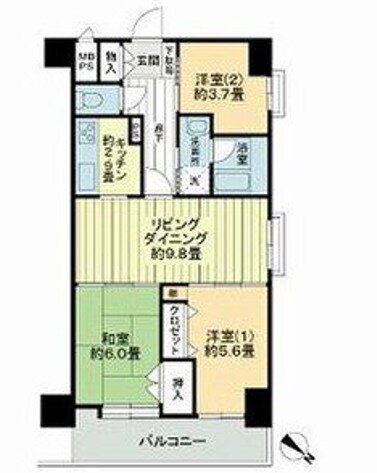 宮城県仙台市青葉区木町通１ 北四番丁駅 3LDK マンション 賃貸物件詳細