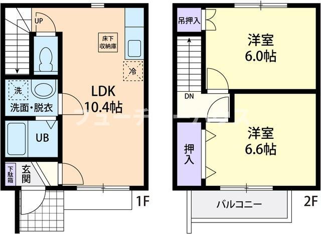 茨城県笠間市石井 笠間駅 2LDK アパート 賃貸物件詳細