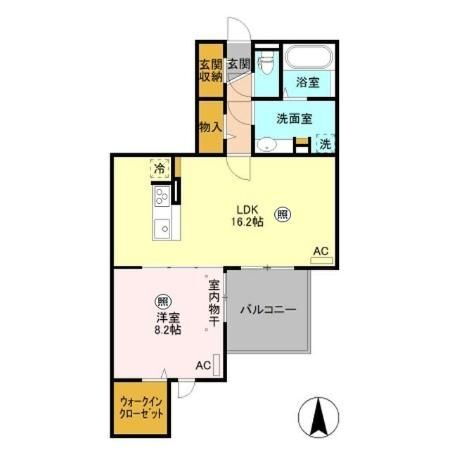 栃木県宇都宮市竹林町 宇都宮駅 1LDK アパート 賃貸物件詳細