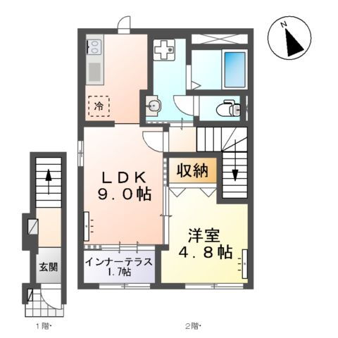 宮城県仙台市泉区泉中央４ 泉中央駅 1LDK アパート 賃貸物件詳細