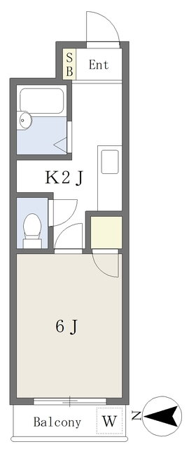 愛媛県松山市木屋町３ 本町六丁目駅 1K マンション 賃貸物件詳細