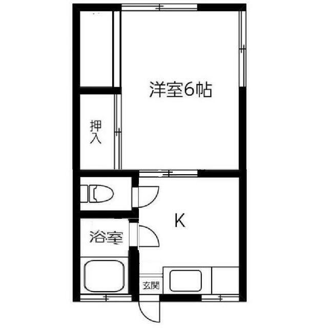 埼玉県草加市八幡町 新田駅 1DK アパート 賃貸物件詳細
