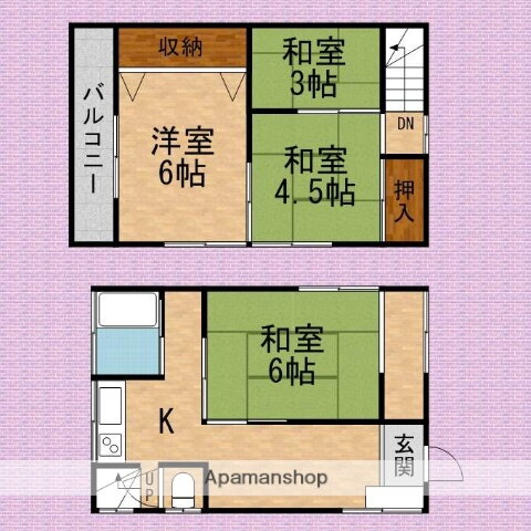 埼玉県川越市大字久下戸 南古谷駅 4K 一戸建て 賃貸物件詳細