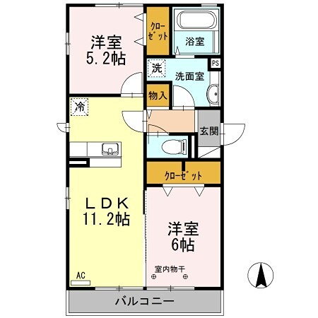 東京都足立区佐野１ 北綾瀬駅 2LDK アパート 賃貸物件詳細