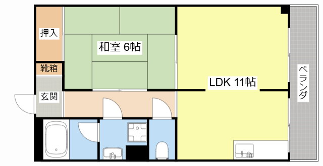滋賀県湖南市中央１ 甲西駅 1LDK マンション 賃貸物件詳細