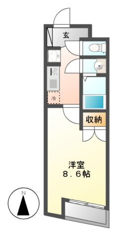 愛知県名古屋市東区豊前町２ 車道駅 1K マンション 賃貸物件詳細