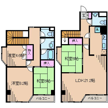 神奈川県横浜市港北区師岡町 大倉山駅 4LDK マンション 賃貸物件詳細