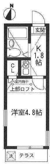 神奈川県横浜市南区永田山王台 弘明寺駅 1K アパート 賃貸物件詳細