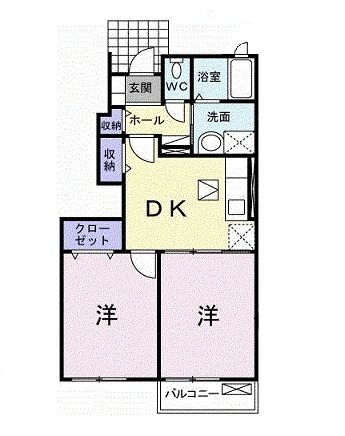 岐阜県瑞穂市牛牧 穂積駅 2DK アパート 賃貸物件詳細