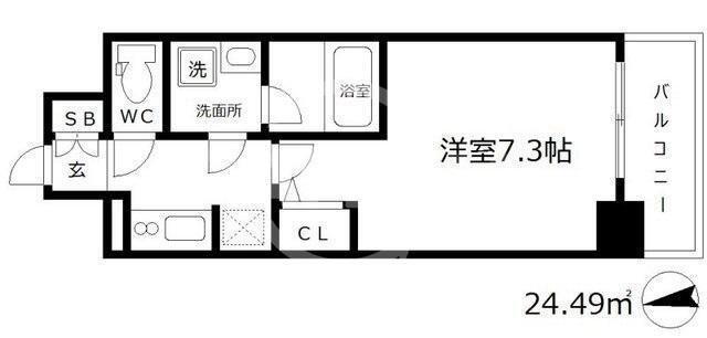 大阪府大阪市浪速区桜川２ 桜川駅 1K マンション 賃貸物件詳細