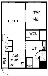 北海道旭川市二条通３ 旭川駅 1LDK マンション 賃貸物件詳細