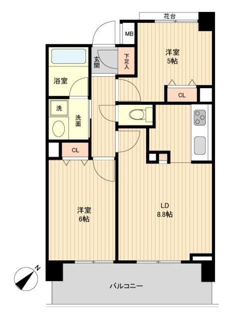 グラディート町田 8階 1SLDK 賃貸物件詳細