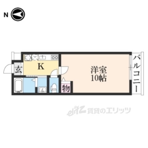 滋賀県大津市中央４ 大津駅 1K マンション 賃貸物件詳細