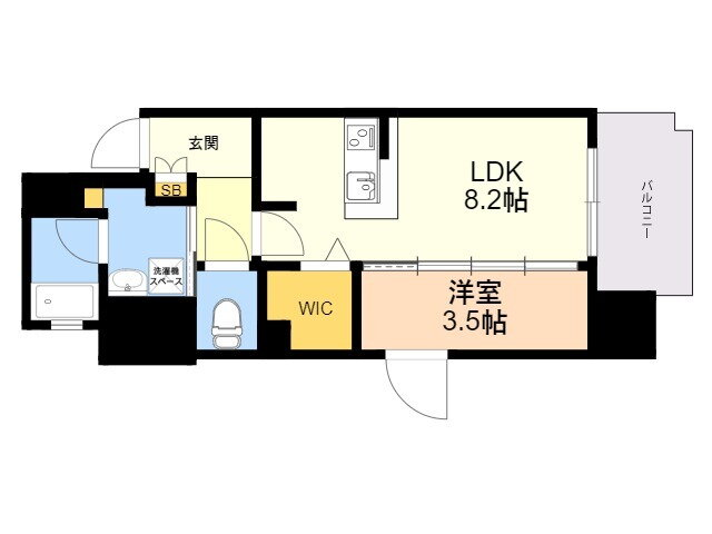 ＬＡＮＤＩＣ　ＢＡＹ　ＦＩＥＬＤ 11階 1LDK 賃貸物件詳細