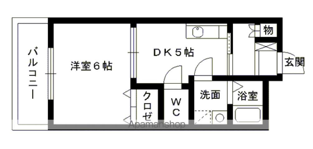 福岡県福岡市博多区東平尾２ 福岡空港駅 1DK マンション 賃貸物件詳細