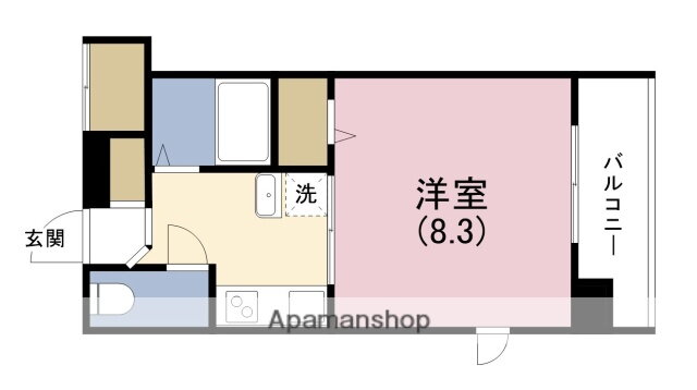 大阪府大阪市福島区福島３ 福島駅 1K マンション 賃貸物件詳細