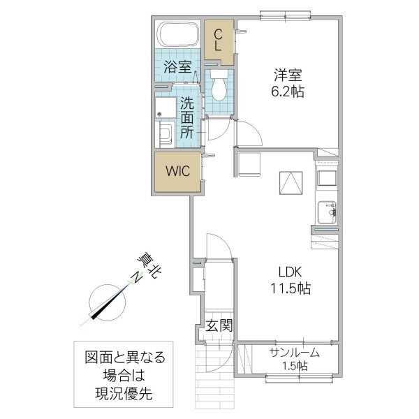 茨城県つくば市上河原崎かみかわ 万博記念公園駅 1LDK アパート 賃貸物件詳細